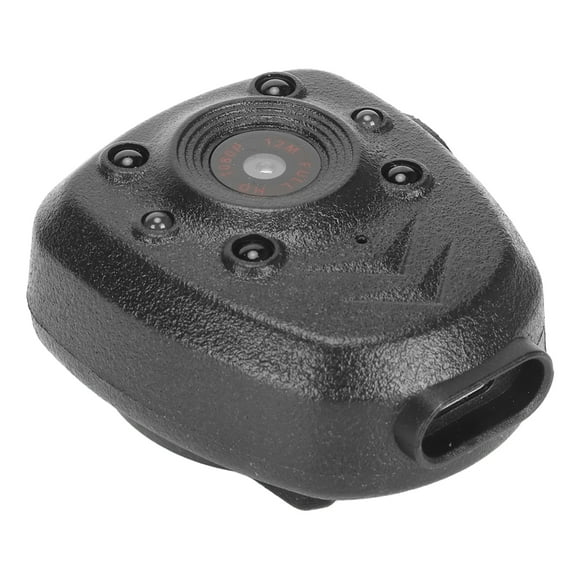 Caméra Corporelle HD 1080P, 1920X1080 à 30PFS, Caméra de Vision Nocturne avec Clip Arrière, Caméra Portable Intelligente avec Son Intelligent pour Conférence