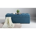 thumbnail image 3 of Banc de Rangement Touffeté Arlo Satiné, 3 of 11