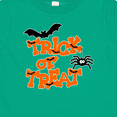 thumbnail image 4 of Inktastic Halloween Trick-or-Treat with Spider and Bats Boys or Girls Baby T-Shirt, 4 of 5