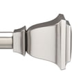 thumbnail image 1 of hometrends Terrace 3/4" Nickel Drapery Rod Set, 1 of 3