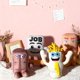 thumbnail image 3 of Robar un juguete de peluche Brainrot, lindo animal de peluche suave, regalo coleccionable para fanáticos de los juegos (color K),4pcs B, 3 of 12