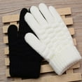 thumbnail image 4 of Women Man Winter Soft Knit Touch Screen Gloves Texting Capacitive Smartphone, 4 of 9