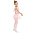 thumbnail image 6 of Arshiner Kid Girls Hollow Back Ballet Leotard with Skirt Sleeveless Dance Dresses, 6 of 9