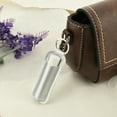 thumbnail image 6 of CIYISON PU Leather Chapstick Pouch Key Rings Lipstick Lip Gloss Bag Keychain Holder, 6 of 21