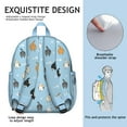 thumbnail image 3 of Farm Animal & Rural Style Student Backpack - Durable & Waterproof School Bag with Organized Storage Compartments, 3 of 3