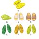 thumbnail image 5 of Guardurnaity Bonitas pantuflas Durian para mujer, zapatillas de casa suaves de fondo grueso, sandalias de playa de moda para mujer, toboganes Calzado amarillo durión 38-39, 5 of 6