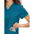 thumbnail image 4 of Set exfoliante COZYFIT de uniforme médico para mujer Caribbean Blue M, 4 of 9