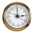 thumbnail image 1 of Clock, Wall Mounted Tester Copper Shell Marine for Weather Station, Wall Hanging Boat Using Clock, 115mm-YKY416, 1 of 5