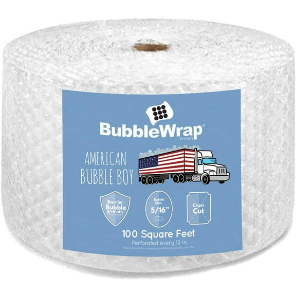 Official Sealed Air Bubble Wrap - American Bubble Boy (90' Medium (5/16") Bubble Wrap)