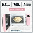 thumbnail image 2 of Horno microondas Nostalgia Retro 20L 700W con plato giratorio de vidrio P, 2 of 6