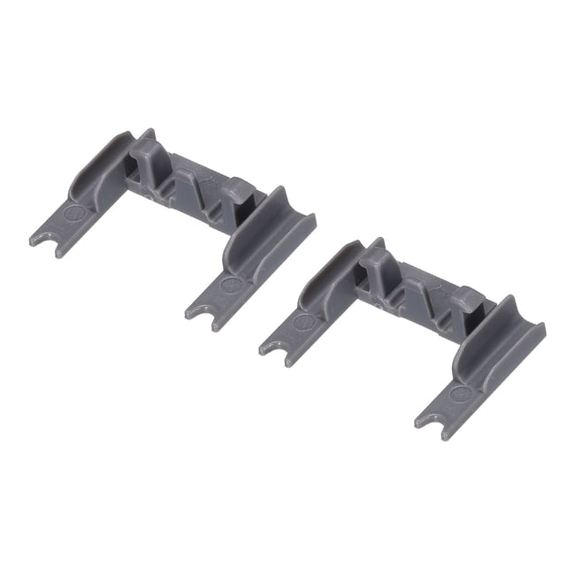 Uxcell 2set W10250160 Dishwasher Rack Adjuster Arm Clip And lock Replacement Part Stable Durable Fit for PS11751100 WPW10250160