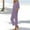 Purple, variant on Women's 2 Piece Outfits Lounge Sets 2026 Short Sleeve Tops Wide Leg Pants Casual Matching Set by Yigetop Beige L