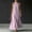 Purple plus size halter maxi dress a1, variant on Women Plus Size Halter Sleeveless High Low Flowy Maxi Dress Solid Boho Beach Vacation Long Sundresses, Purple S