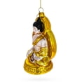 thumbnail image 2 of Golden Buddha Glass Christmas Ornament, 2 of 4