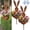 2pc, variant on Easter Vintage Metal Rabbit Shaped Planter Garden Stake, Rustic Patina Finish Bunny Decor, 35" Tall Outdoor Yard Decor for Spring, Patio, Pathway - Weather-Resistant Artisan-Crafted Gift (2pc)