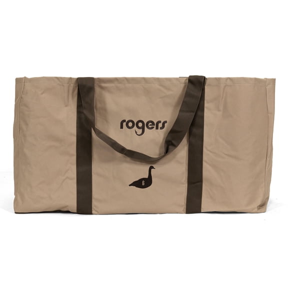 Rogers Workin' Man Series Economy 6-Slot Full-Body Goose Decoy Bag