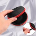 thumbnail image 5 of Pack of 2 Zipper Travel Watch Cases Single Watch Storage Boxes for Wristwatches and Smart Watches up to 50mm (Black), 5 of 7