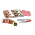 thumbnail image 1 of Melissa & Doug Slice and Bake Wooden Cookie Play Food Set, 1 of 4