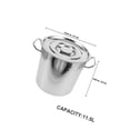 thumbnail image 2 of FUTUREORYY Daily Use Soup Pot In Stainless Steel For Cooking 1Set, 2 of 7