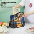 thumbnail image 2 of Goosebumps Portable Lunch Bag, Insulated Lunch Box Reusable Lunch Totes Bag For Camping Hiking Travel Picnic, 2 of 7