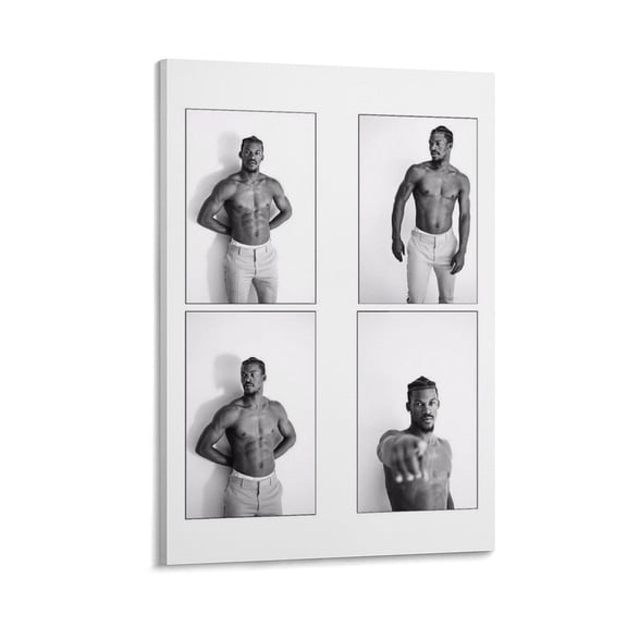 Jimmy Butler Retro Poster Art Print Photo Art Painting Canvas Poster Home Decorative Bedroom Modern Decor Posters Gifts 16x24inch(40x60cm)