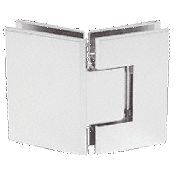 CRL GEN345SC Satin Chrome Geneva 345 Series Adjustable 135 Degree Glass