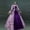 Purple A, variant on Womens Long Sleeve Square Neck Dress Victorian Rococo Floor Length Ball Gown Vintage Princess Costume for Party Halloween Wine XL