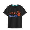 thumbnail image 1 of WEIYLL T-Shirts Graphiques pour Filles Tout-Petits Manches Courtes Col Rond Imprimé Lettre Été Confortable pour Sortir pour 11-12 Ans, 1 of 5