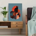 thumbnail image 5 of Geometric Abstract Canvas Print, Wall Art for Living Room, Bedroom, Office, Hallway, Entryway, Dining Room, Modern Home, 5 of 8