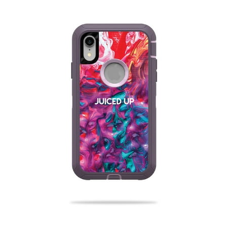 Skin for OtterBox Defender iPhone XR Case - Juiced Up | Protective, Durable, and Unique Vinyl Decal wrap cover | Easy To Apply, Remove, and Change (Best Juice Defender Settings)