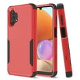thumbnail image 6 of Dteck for Samsung Galaxy A13 5G Case, Slim Pocket-Friendly Hybrid Silicone Bumper Shockproof Tough Rugged Case,Red, 6 of 6