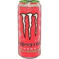 thumbnail image 2 of Monster Energy Drink Zero Ultra Variety - Paradise, Watermelon, Rosa, Fiesta 16 Ounce (Pack Of 16) And Stinger Pomegranate Passionfruit Chews, 2 of 3