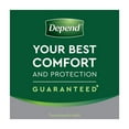 thumbnail image 4 of Depend Fit-Flex Incontinence Underwear for Men S-M (Pack of 84), 4 of 6