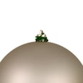 thumbnail image 2 of Vickerman 6" Oat Matte Ball Ornament, 4 per Bag, 2 of 6