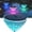 1pc, variant on Solar Floating Pool Light with Fish Projection,LED Glowing Magical Swimming Pond Lights, Color Changing Rechargeable Submersible Pool Decor for Pools