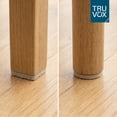 thumbnail image 2 of TruVox Felt Furniture Pads 133 PCS Assorted – Round & Square Floor Protectors for Chair Legs, Self-Adhesive Anti-Scratch Pads for Hardwood Laminate & Tile – Multi-Size Value Pack, Brown, 2 of 6