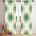 thumbnail image 5 of Blackout Kids Curtains,Green Tie Dye Spray Pattern Childrens Insulated Curtains Set Of 2,Bedroom Essentials,Toddler Room Decor 42"x84", 5 of 5
