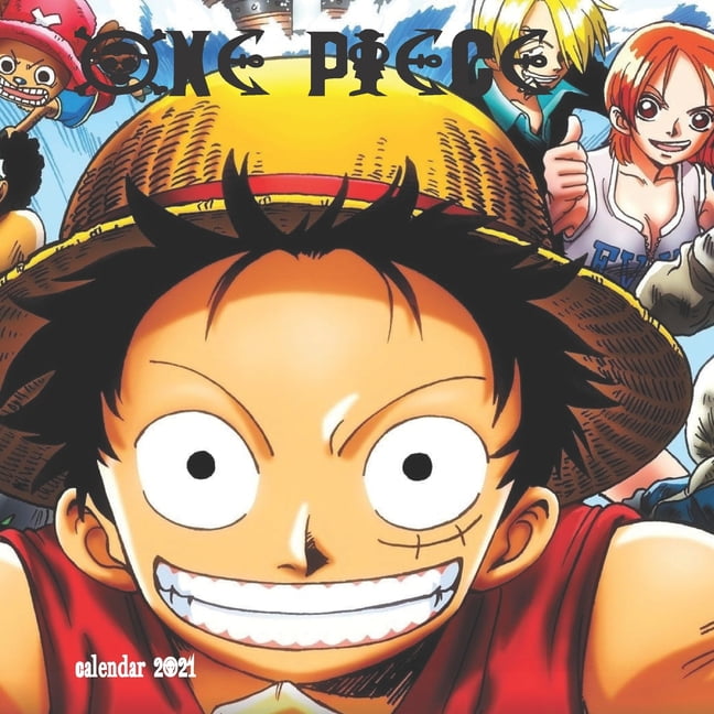 One Piece Calendar 21 One Piece Calendar 21 8 5x8 5 Finish Glossy Paperback Walmart Com