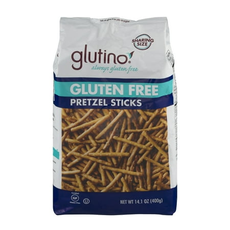 (3 Pack) Glutino Gluten Free Pretzel Sticks, 14.1