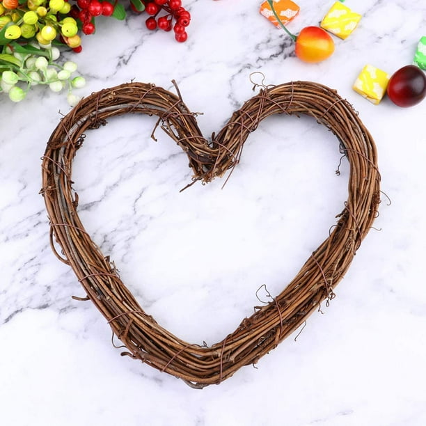 Heart shaped wreath online ring