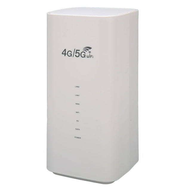 4G LTE Router With SIM Card Slot, WiFi CPE Mobile Hotspot With 4 Antenna, Connect Up To 32 Users, Built In WiFi Antenna And High Gain 4G Antenna