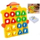 thumbnail image 3 of Forma de juego de correspondencias 2024 nuevos niños rompecabezas de forma geométrica rápida coincidencia de color de la Junta sensorial juguete educativo interactivo juego de mesa para niños pequeños, 3 of 8