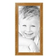 thumbnail image 2 of ArtToFrames 11" x 23" Bright Gold Picture Frame, 11x23 inch Gold Wood Poster Frame (WOM-4928), 3 Pack, 2 of 6