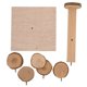 thumbnail image 1 of Plataforma de escalada para hámster, jaula de madera para hámster, parque infantil para mascotas pequeñas para masticar, 1 of 5