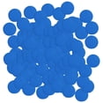 thumbnail image 2 of 100 círculos de de , educación temprana, rodajas de de 3 cm para accesorios de juegos educativos, artesanía y decoración, Azul6 CUTICAT discos redondos de madera, 2 of 3