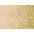 thumbnail image 1 of Ahgly Company Indoor Rectangle Patterned Golden Blonde Gold Area Rugs, 8' x 10', 1 of 6