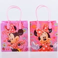 thumbnail image 4 of Disney Minnie Mouse Kids Party Bags, Plastic, 7" x 6"x 3", 12 Count, 4 of 6