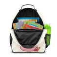 thumbnail image 5 of Jeiento Cute Capybara Toddler Lightweight Preschool Backpack for 2-5 Year Old, 13.5 Inch Kids School Bag for Girls & Boys, 5 Compartment Bookbag with Top Handle, 5 of 7