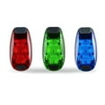 thumbnail image 3 of SUTENGDA 4 Pcs  3 LED Safety Light Multifuntional Clip On Strobe Running Lights for Night Runners Bikes Walking (Green), 3 of 6