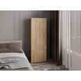 thumbnail image 2 of Closet Beico II Fresno y Blanco Virtual Muebles, 2 of 8